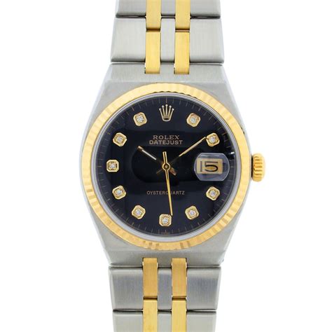 rolex oysterquartz two tone|Rolex oysterquartz price.